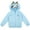 Blue, variant on Bluey Bingo Toddler Boys Cozy Sherpa Zip Up Cosplay Hoodie Orange 3T