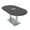 Asian Night w/Silver Base with Electric, variant on 6 Person Racetrack Conference Table Metal Base Data And Electric Unit