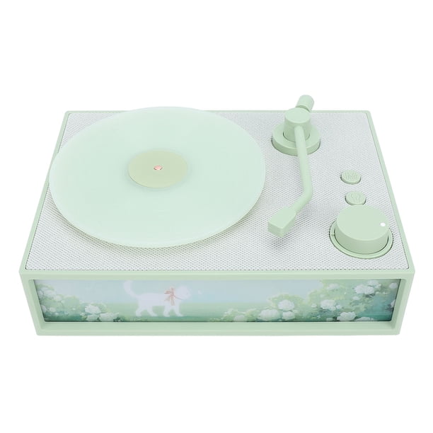 Tocadiscos, Luz Nocturna, Compatible Con Tarjeta De Memoria, Tocadiscos Vintage Para El Hogar