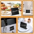 thumbnail image 5 of FUEENIRVA PVC Black Chalkboards for Writing Messages Desktop Signs 24Pcs, 5 of 8