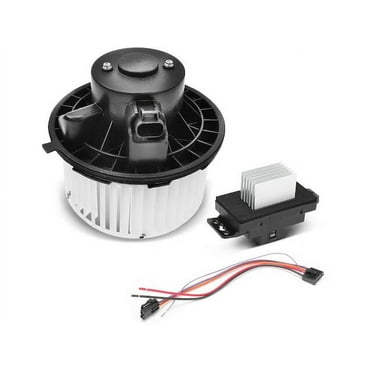 Front HVAC Blower Motor and Resistor Kit 2 - Compatible with 1999 - 2006 Chevy Silverado 1500 2000 2001 2002 2003 2004 2005