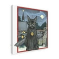 thumbnail image 2 of Trademark Fine Art Animals Canvas Art ' Halloween Black Cat ' by Francien Van Westering, 2 of 3