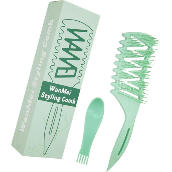 Volumizing Hair Comb for Natural Curls Curls Defining Comb Easy Grip and Long Lasting Hairdressing for Men and Women