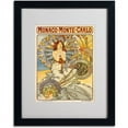 thumbnail image 2 of Trademark Fine Art 'Monaco-Monte Carlo' Matted Framed Art by Alphonse Mucha, 2 of 2