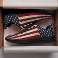 thumbnail image 3 of America Strong Jesus Christ Joshua 1 9 Running Shoes Sneakers Mesh Black Size 10, 3 of 5