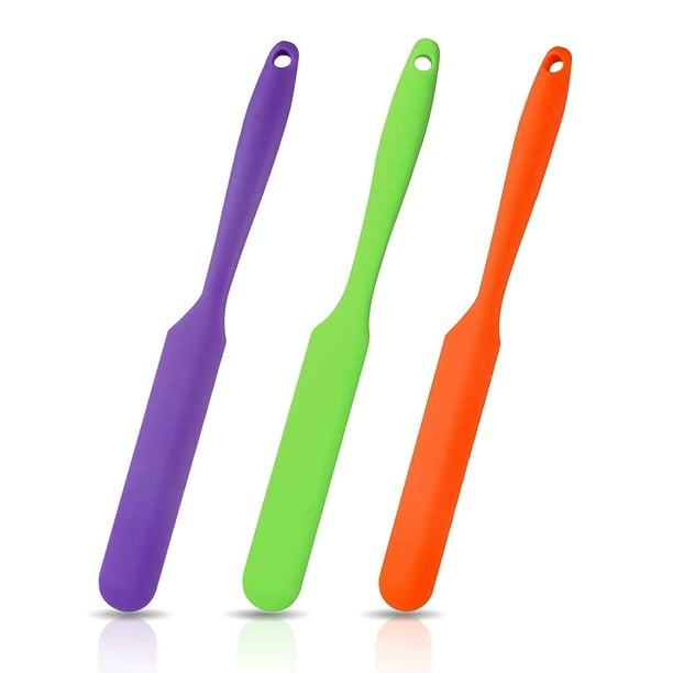Non-Stick Wax Spatulas Large Wax Sticks Silicone Waxing Craft Sticks  Reusable Scraper Hair Removal Waxing Applicator Large Area Hard Wax Sticks  for Body Use on Salon and Home 