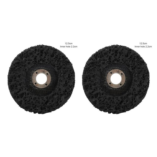 Riwesomey Rueda de lijado Pulido Pulido Agujero interior Tira limpia Herramientas de resistencia al desgaste para amoladora angular Coche de # 115 Type7 NO7 Riwesomey CBP075388
