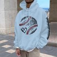 thumbnail image 1 of WILLBEST Sudaderas Navideñas para Hombre, Sudadera con Capucha y Estampado De Fútbol, Informal, Holgada, para Uso Diario, Cómoda, Cálida, con Forro, para Otoño e Invierno Grande, 1 of 3