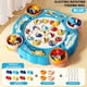 thumbnail image 4 of Disco de pesca magnético giratorio | Juguete musical educativo para niños | Juego de rompecabezas de aprendizaje temprano con música y luces | Regalo interactivo para jugar en grupo, 4 of 5