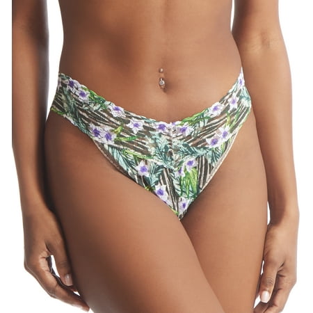 

Hanky Panky Signature Lace Printed Original Rise Thong (PR4811P) Hideaway