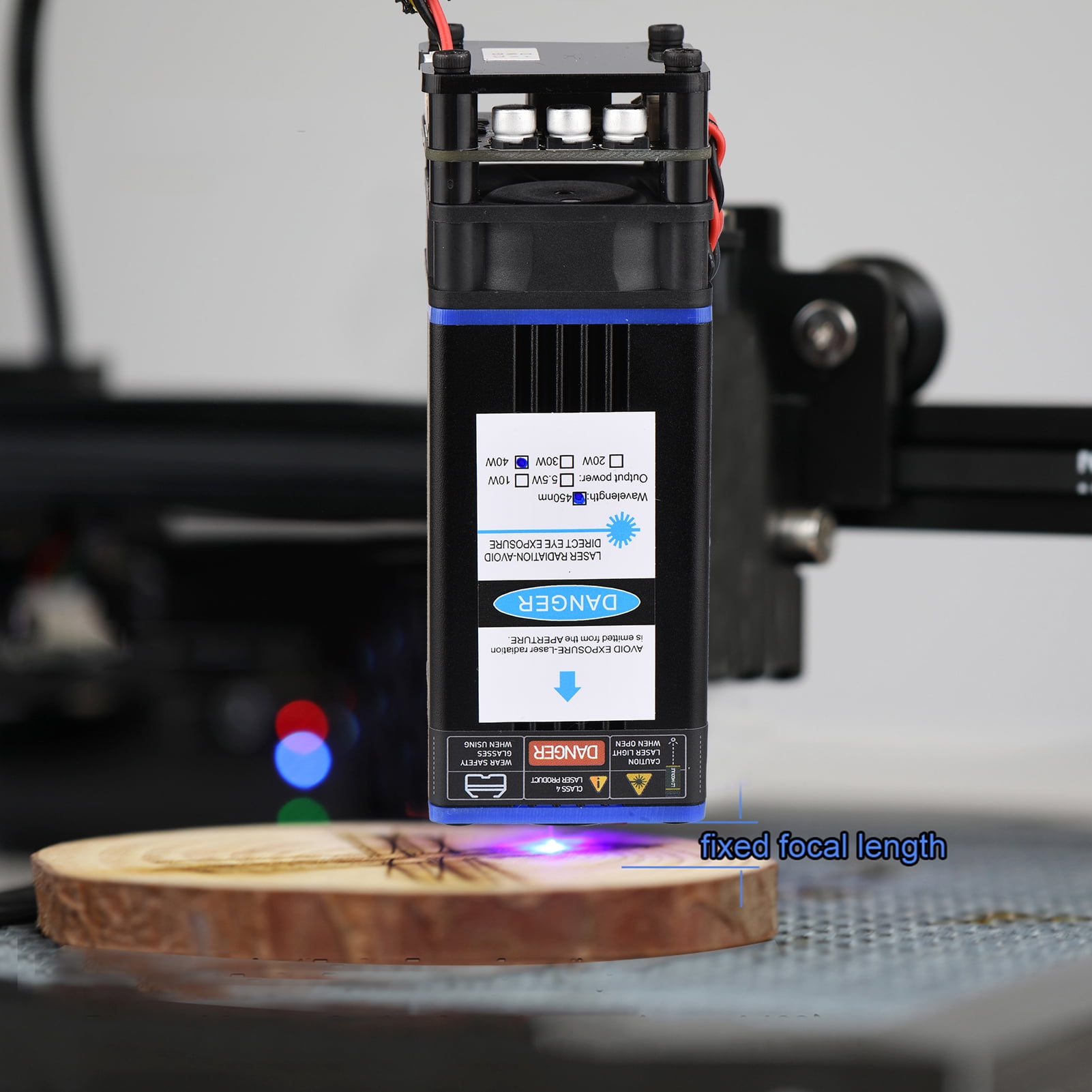 Engraving Module,3d Printer Wood Leather Fabric Head Speed Cutter Router Diy Craft Router Diy Fabric Paper Diy Craft Wood Printer Router 450nm 40w Head Cutter 3d Printer Dsfen