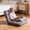 Gray Regular, variant on DKMOCO 6-Poistion Adjustable Floor Chair with Back Support, Folding Padded Floor Gaming Chair, for Meditation, Sleeping, Reading, Gaming, Grey