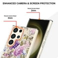thumbnail image 4 of Allytechgroup Galaxy S24 Ultra Case, 2024 Trendy Floral Series TPU Slim Back Cover Shell Shockproof Anti-Scratch Phone Case for Samsung Galaxy S24 Ultra, Peony, 4 of 5