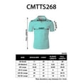thumbnail image 6 of H2H Mens Cool Dry Compression Short Sleeve Polo T-Shirts LIGHTBLUE US M/Asia L (CMTTS268), 6 of 6