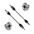 thumbnail image 1 of Kugel Rear CV Axle Drive Shaft and Complete Wheel Hub Bearing Assembly Kit for Car 2017-2021 Honda CR-V FWD with Automatic CVT transmission - Left Right Side (Driver Passenger) KN7-100720, 1 of 2