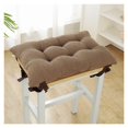 thumbnail image 1 of Cojines rectangulares for silla, asiento for taburete de bar, cojín con lazos, cojín antideslizante grueso for silla, 1 of 6