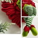 thumbnail image 5 of Corona Pierna Elfo Navidad Guirnaldas Patas (patas) Verde, 5 of 8