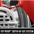 thumbnail image 6 of SKILSAW 15 Amp Corded 7-1/4 inch Circular Saw, 51° Precision Beveling Capacity with 24-Tooth SKILSAW Blade, Model SPT67WE-01, 6 of 12