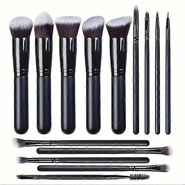 14 Pieces Makeup Brushes Set Soft Fluffy Foundation Rouge Eyeshadow Concealer Make Up Brush