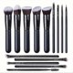 thumbnail image 1 of 14 Pieces Makeup Brushes Set Soft Fluffy Foundation Rouge Eyeshadow Concealer Make Up Brush, 1 of 5