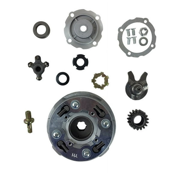 17T ATV CLUTCH ASSEMBLY SEMI AUTOMATIC 110cc 125cc CHINESE ATV HONDA