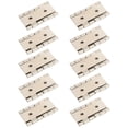 thumbnail image 2 of 10pcs Folding Screen Hinges Iron Cabinet Hinges Retro Style Door Hinges, 2 of 9