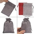 thumbnail image 3 of Fiudx Calendario de Adviento Diy, Juego de Bolsas Navideñas de Tela, 24 Bolsas con Cordón y Números, Pinzas de Madera, Decoración Festiva para Árbol, Puerta y Repisa, Cuerda de 10 M Incluida, Tamaño, 3 of 7