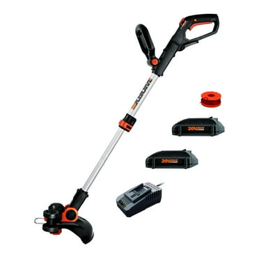 Worx WG163.10 GT 3.0 20V PowerShare 12" Cordless String Trimmer & Edger (Batteries & Charger Included)