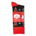 thumbnail image 5 of Holiday Time Novelty Socks, Men’s, 2-Pack, Sizes 6-12, 5 of 5