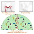 thumbnail image 3 of Lsque Pikmin Print Christmas Tree Skirt, Tree Skirt with Ties or Velcro, Perfect for Holiday Decorations, Halloween, and New Year-48", 3 of 7
