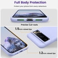 thumbnail image 4 of Designed for Pixel 8 Pro Case, [Military-Grade Drop Protection][Anti-Scratch Microfiber Lining] Silicone Slim Thin Shockproof Phone Case for Google Pixel 8 Pro 6.7 inch (Light Purple), 4 of 12