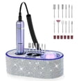thumbnail image 1 of Taladro eléctrico para uñas DEDNMSCA Sparkly de 4000 RPM con 12 puntas, 1 of 6