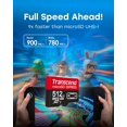 thumbnail image 3 of Tarjeta microSD Transcend USD710 de 256 GB, 900 MB/s, UHS-I U3, 3 of 9