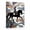 D, variant on XaaKee Grey Gelding Dressage Rider Blue Tile Grid Canvas Wall Art Mosaic Manege Modern Terracotta Graphic Plants Canvas Prints Wall Art Inner Framed 18*12Inch