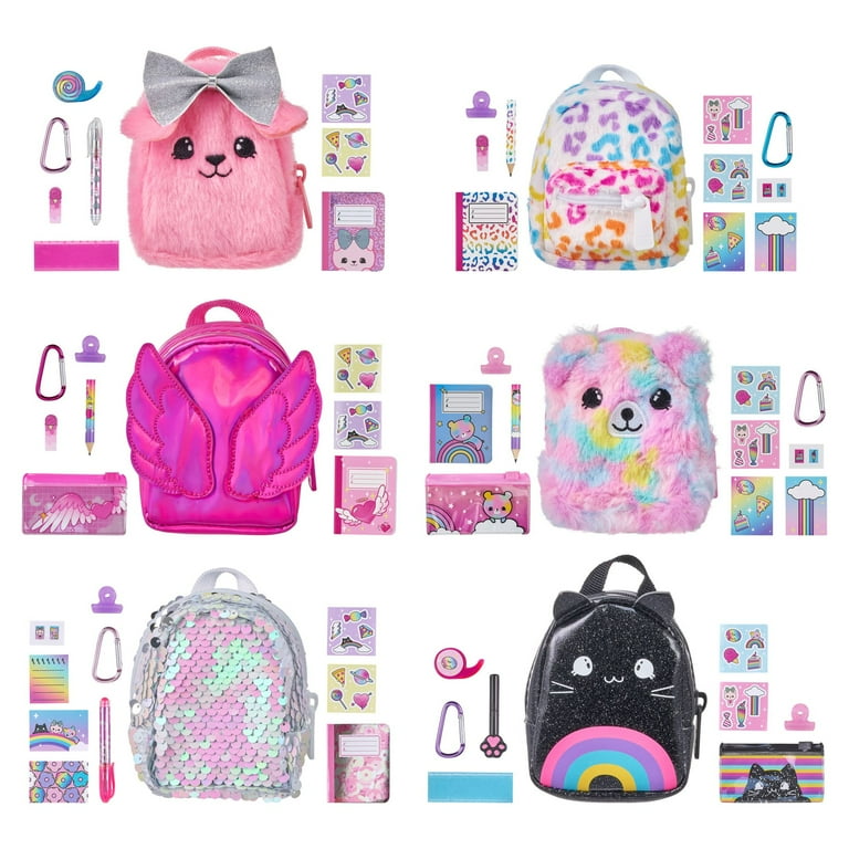 REAL LITTLES - Collectible Micro Backpack with 4 Micro Working Surprises  Inside! Styles May Vary