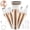 Gold, variant on TURKIO 5-in-1 Rechargeable Cordless Electric Razor for Women, Trimmer for Women with Face, Nose, Eyebrow, Arms, Armpit, Legs, Golden