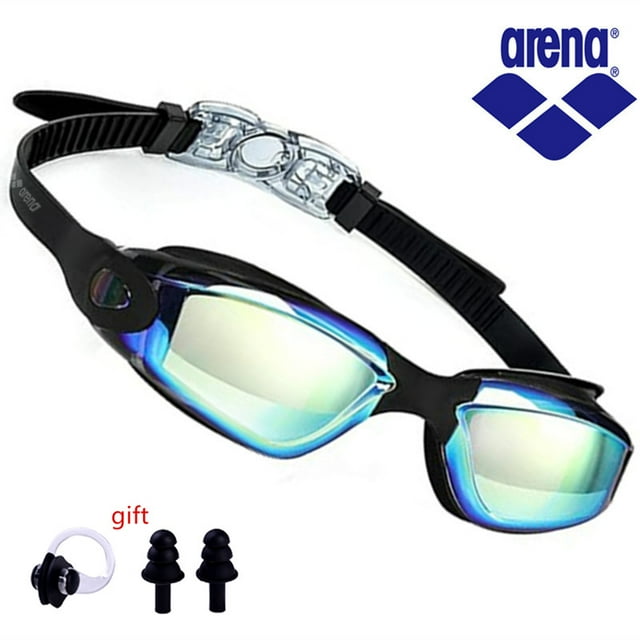 Lunettes de Natation Anti-Fuite Anti-Buée Protection Complète HD Ajustables pour Hommes et Femmes pour Adultes