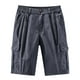 thumbnail image 1 of pstuiky Abreviatura para hombres, Pantalones cortos deportivos de moda para hombre, multibolsillos, informales, de verano, con cintura elástica Pantalones cortos para correr para hombre, 1 of 5