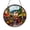 Acrylic 3.5 Inch, variant on Street Market Stained Glass Suncatcher Window Decor, Colorful Fruit Stalls Art Glass Window Hanging Ornament, Vibrant Bazaar Decorative Glass Panel for Travel Home Decor Gift
