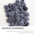 thumbnail image 2 of 50pcs Fake Blueberry Lifelike Blueberries Simulation Realistic Blue Berries Props, 2 of 4