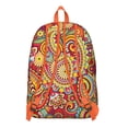 thumbnail image 3 of Paisley Detailed Backpack for the Academic Year, Boho Styling for Personal Expression at School, A Gift That Feels Both Unique and Useful, 3 of 5