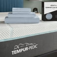 thumbnail image 4 of Tempur-Pedic Tempur Luxe Egyptian Cotton Sheet Set Sleepy Blue - King, Adult, 4 of 12