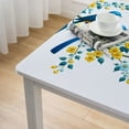 thumbnail image 5 of Acheng Birds Flowers Square Table Cloth 100% Polyester Fiber 36*36, 5 of 8