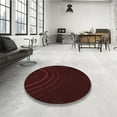thumbnail image 4 of Ahgly Company Tapis d'Intérieur Lavables en Machine, Carrés Transitionnels Brun Chocolat, Carrés de 6', 4 of 7