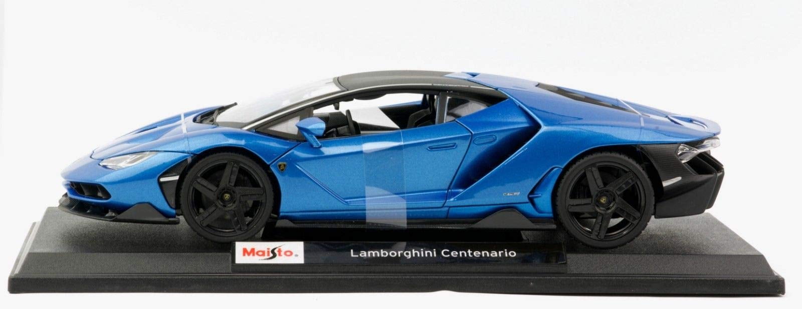 New Lamborghini Aventador Coupe Dark Blue 1:18 Model Car Maisto Special Edition
