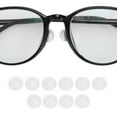 thumbnail image 2 of Unique Bargains 5 Pares de Almohadillas Nasales Adhesivas para Gafas Reemplazos de Almohadilla de Patrón 0.31"x0.31"x0.16" Transparente Blanca, 2 of 5