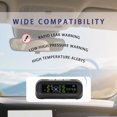 thumbnail image 5 of Tire Pressure Monitoring System, TPMS With 4 Sensors, Tire Pressure Gauge With Solar And USB Charger, With Color LCD Screen Real-time Display For Car RV SUV-black, 5 of 6