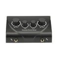 thumbnail image 1 of Portable Sound Mixer Double Microphone Inputs Sound Mixer for Amplifier & Microphone Professional, 1 of 6