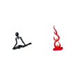 thumbnail image 6 of Abstract Fire Sculpture Thinker Statue Modern Figurine Sturdy PP Material Home Office Decoration for Adults, 6 of 8