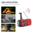 thumbnail image 2 of Emergency Hand Crank Solar Weather AM / / NOAA Emergency Weather, 2 of 8